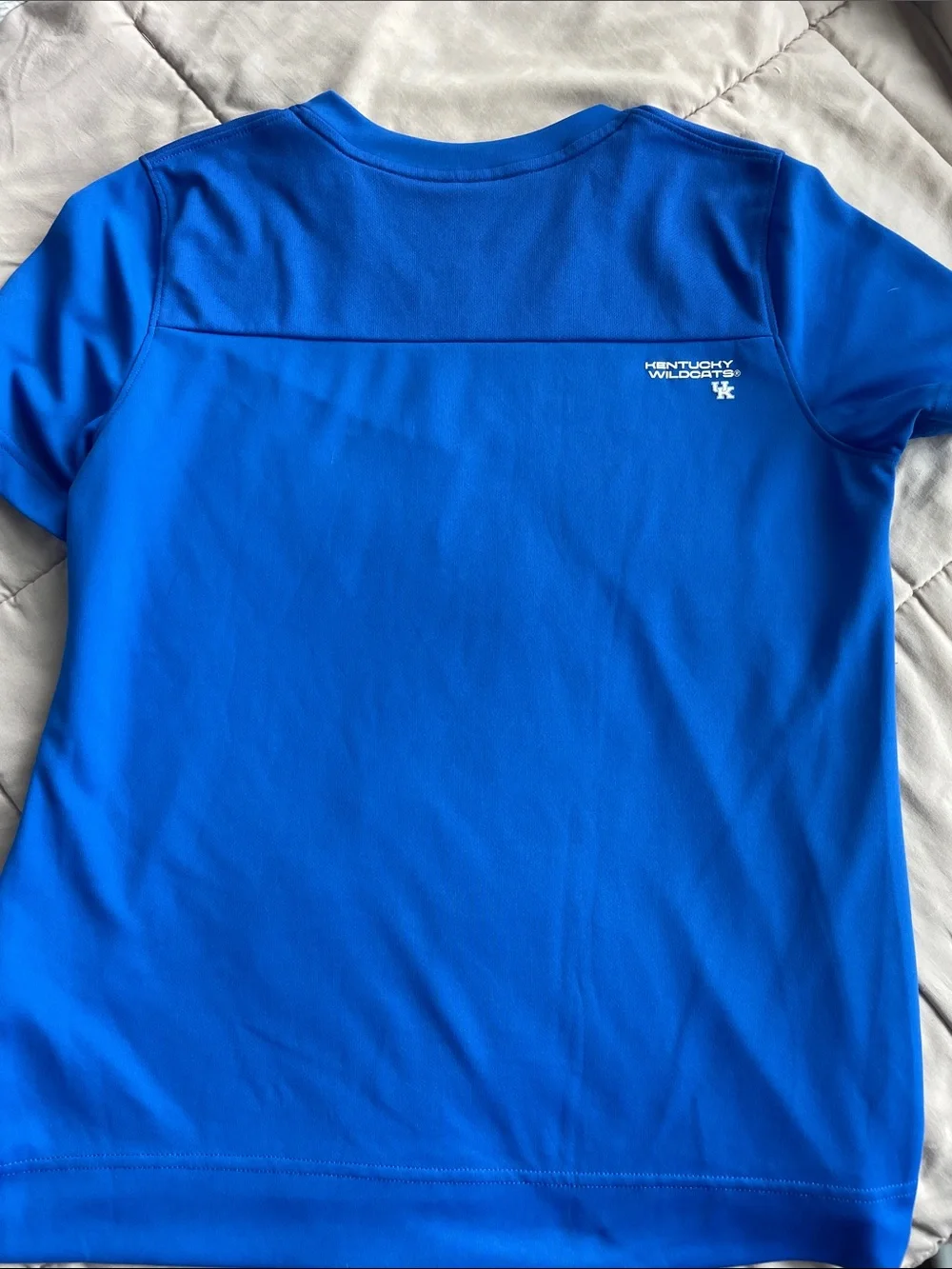 Nike Royal Blue UK Logo Short Sleeve Athletic Tee